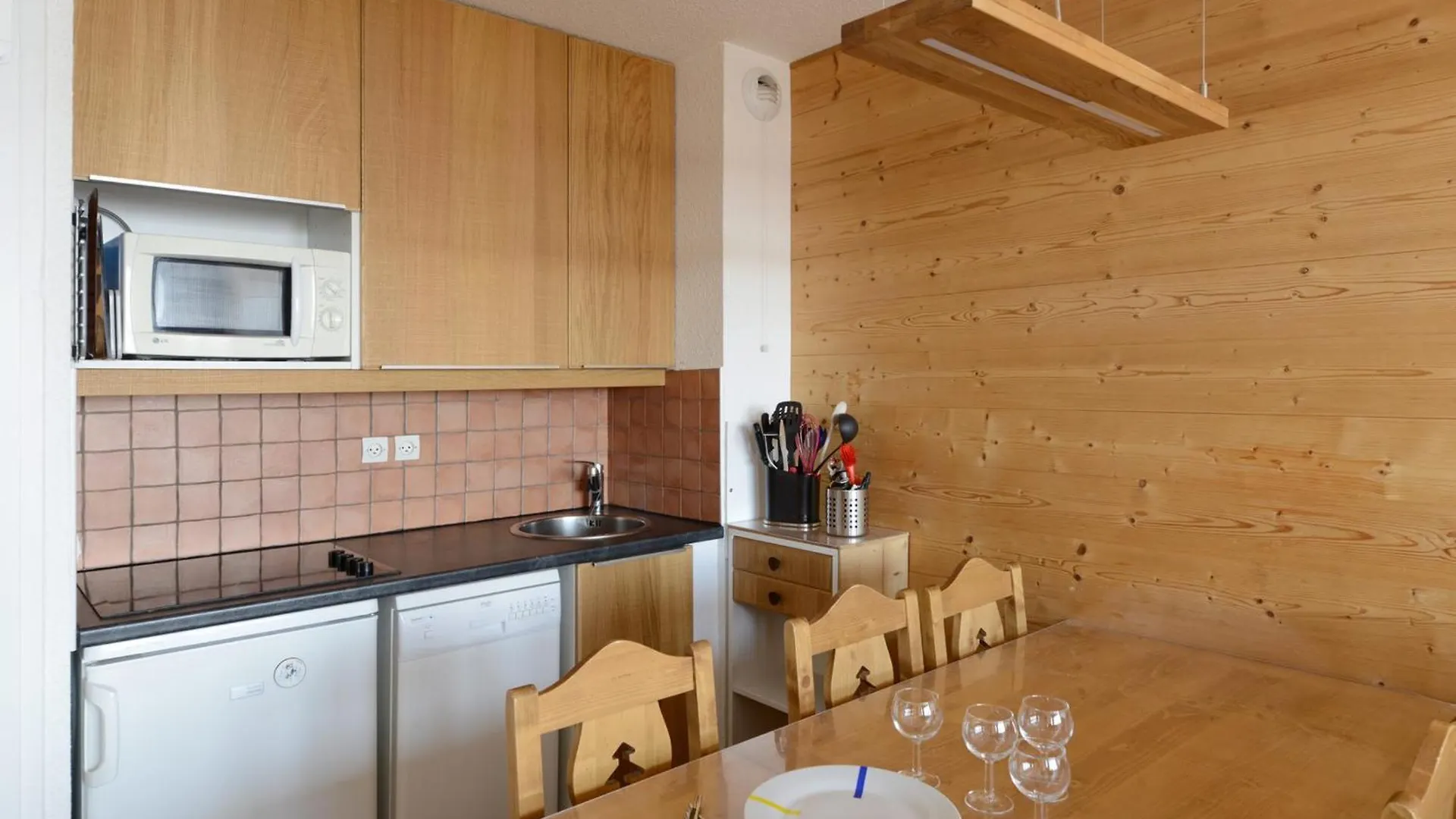 Appartement Confortable Skis Aux Pieds, Balcon, Animaux Admis, Belle Plagne - Fr-1-181-1182 La Plagne Apartment