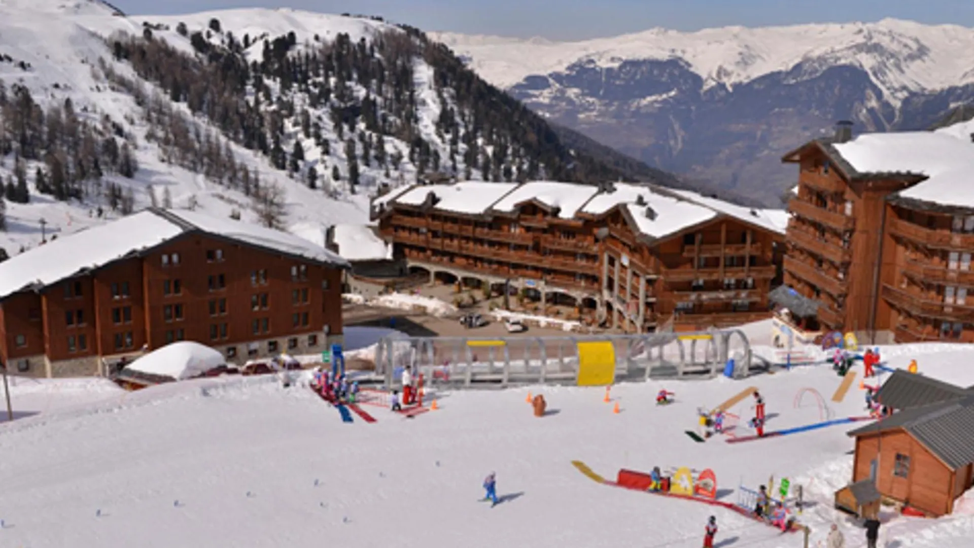 Appartement Confortable Skis Aux Pieds, Balcon, Animaux Admis, Belle Plagne - Fr-1-181-1182 La Plagne